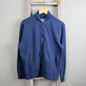 Ben Sherman Blue Zip Up Jacket size Large
